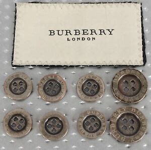 burberry london buttons